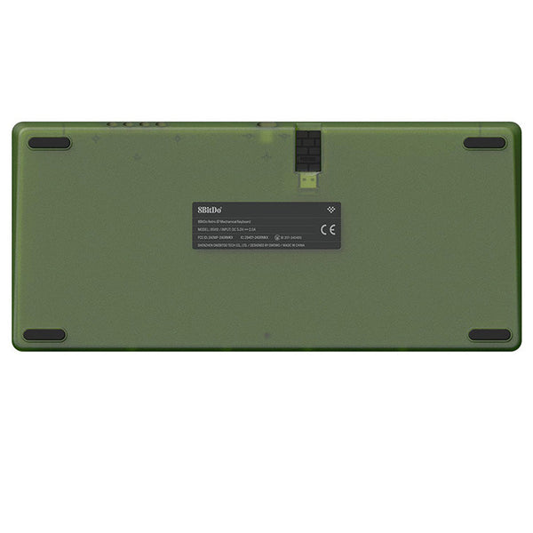 8BitDo Retro 87 Tri-mode Mechanical Keyboard Xbox Edition