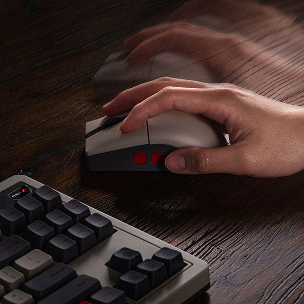 8BitDo Retro R8 Gaming Mouse N Edition with Charging Dock
