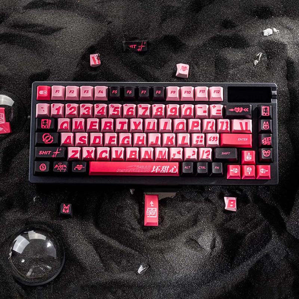 ACGAM Bad Sweetheart Keycap Set Cherry Profile 142 Keys