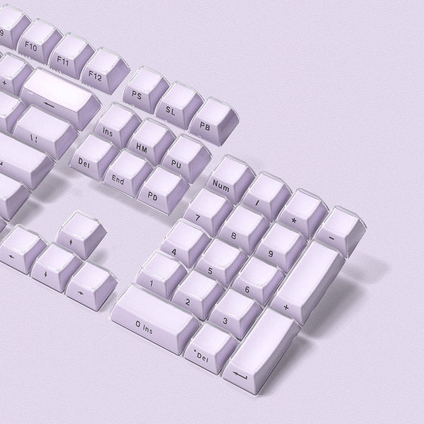 ACGAM Jello Translucent Jelly Keycap Set OEM Profile 113 Keys
