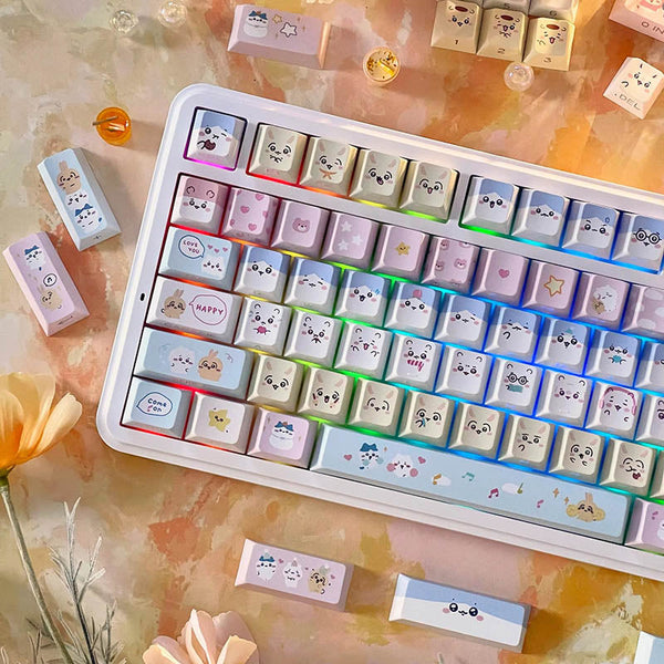ACGAM Maorbeng Kawaii Keycap Set Cherry Profile 135 Keys
