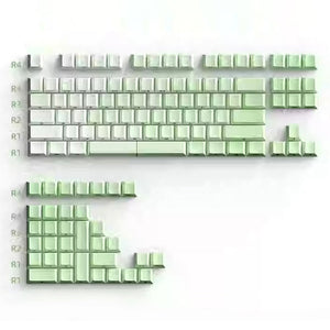ACGAM Side Print Gradient Keycap Set Cherry Profile 121 keys Multiple Colors