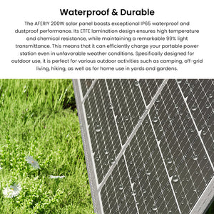 AFERIY AF-S200A1 200W Portable Solar Panel Foldable