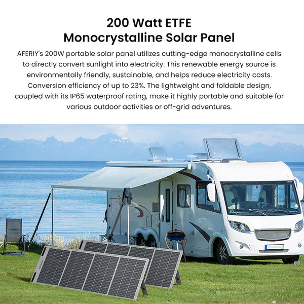 AFERIY AF-S200A1 200W Portable Solar Panel Foldable