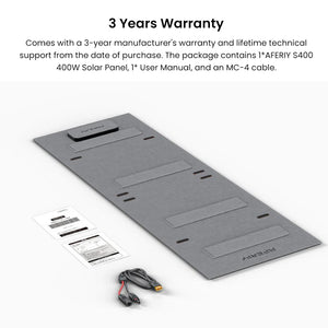 AFERIY AF-S400A1 400W Foldable Portable Solar Panel