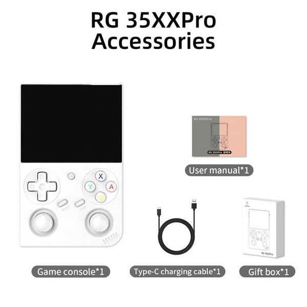 ANBERNIC RG35XXPro Retro Handheld Game Console Dual Joysticks Linux OS 256GB