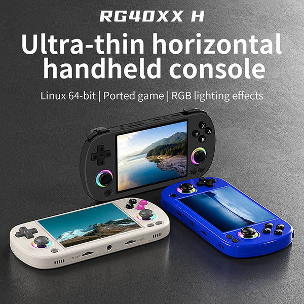 ANBERNIC RG40XX H Retro Handheld Game Console with RGB Light