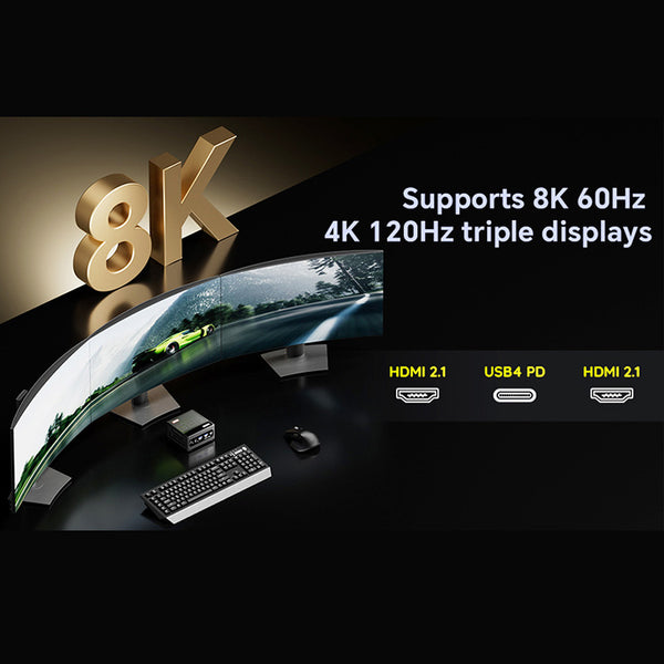 AOOSTAR GEM10 Mini PC AMD Ryzen 7 6800H