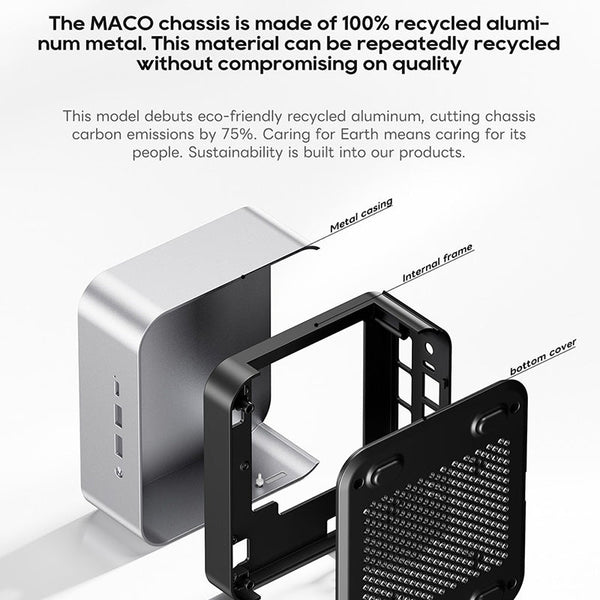 AOOSTAR MACO Mini PC with AMD R7 Pro 8845HS