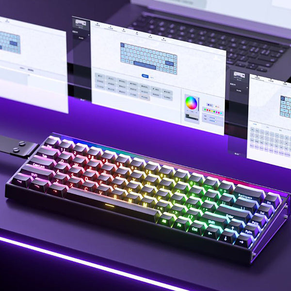 AULA HERO68 HE Magnetic Switch Wired Gaming Keyboard