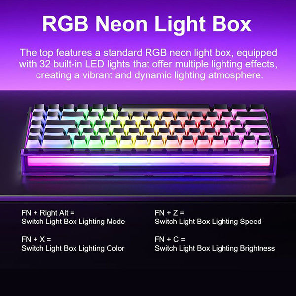 AULA HERO68 HE Magnetic Switch Wired Gaming Keyboard