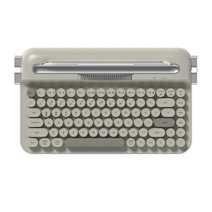 Ajazz AF84 Dual-Mode Typewriter Membrane Keyboard Retro Style