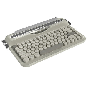 Ajazz AF84 Dual-Mode Typewriter Membrane Keyboard Retro Style