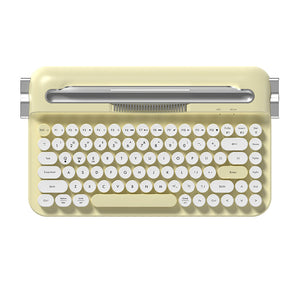 Ajazz AF84 Dual-Mode Typewriter Membrane Keyboard Retro Style