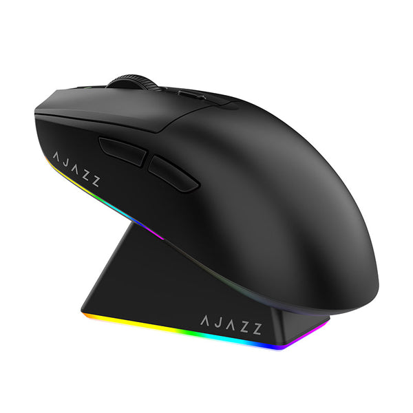 Ajazz AJ139 V2 MC Tri-Mode Gaming Mouse Light Weight with Magnetic Charging Dock