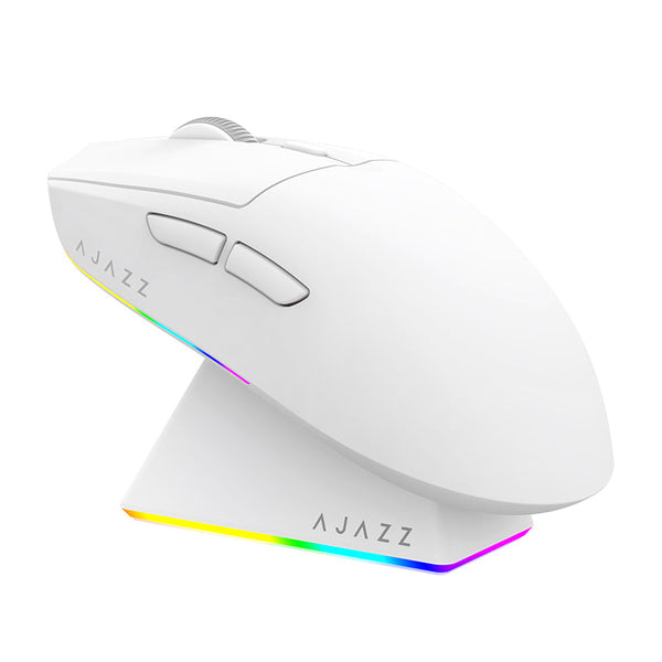 Ajazz AJ139 V2 MC Tri-Mode Gaming Mouse Light Weight with Magnetic Charging Dock