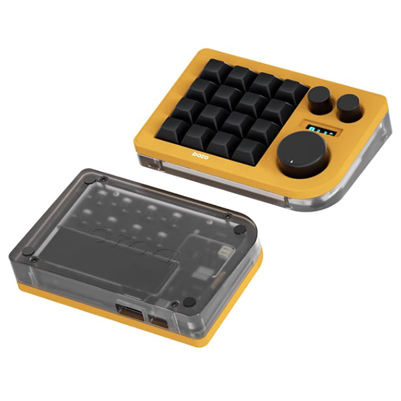 DOIO KB16B-02 Macro Keyboard Updated Macro Pad - WhatGeek