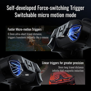 Flydigi Vader 4 Pro Gaming Controller with Force Adjustment Lever Joystick