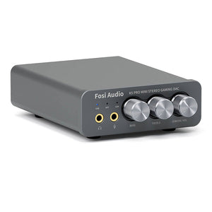 Fosi Audio K5 Pro Gaming DAC Headphone Amplifier Hi-Fi Stereo