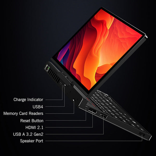 GPD Pocket 4 Handheld PC Ultra-Portable AI Modular Laptop 32GB+2TB