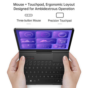 GPD Pocket 4 Handheld PC Ultra-Portable AI Modular Laptop 32GB+2TB