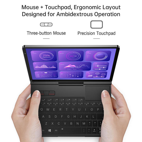 GPD Pocket 4 Handheld PC Ultra-Portable AI Modular Laptop 32GB+2TB
