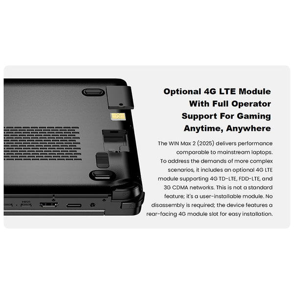 GPD WIN Max 2 2025 Handheld Gaming PC AMD Ryzen AI 9 HX 370