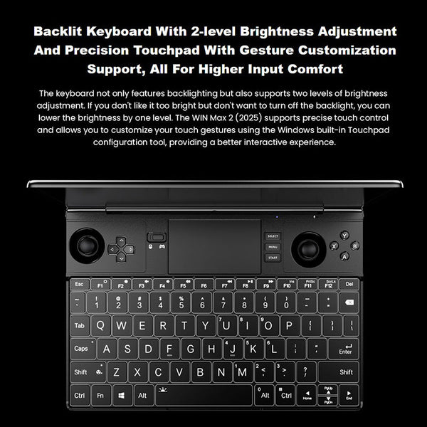 GPD WIN Max 2 2025 Handheld Gaming PC AMD Ryzen AI 9 HX 370