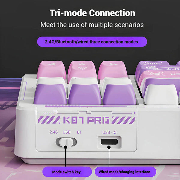LINGBAO K87 PRO Wireless Mechanical Keyboard