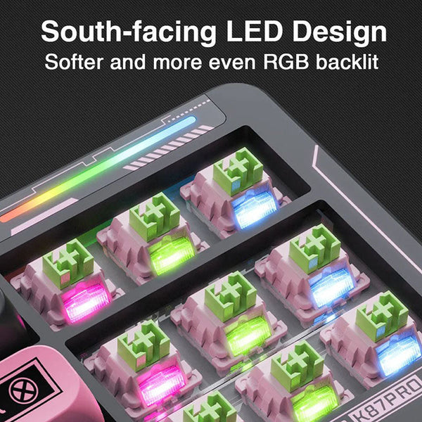 LINGBAO K87 PRO Wireless Mechanical Keyboard