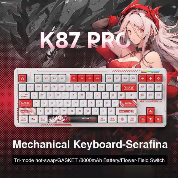 LINGBAO K87 PRO Wireless Mechanical Keyboard