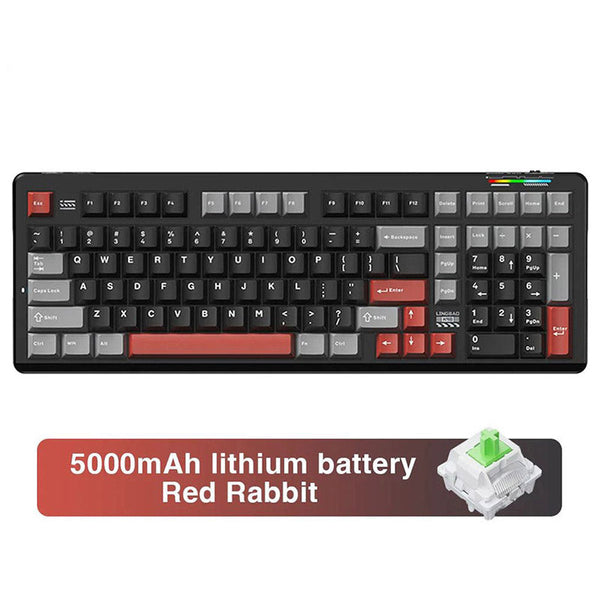 LINGBAO K98 Anime Wireless Mechanical Keyboard Ellinia Keyboard