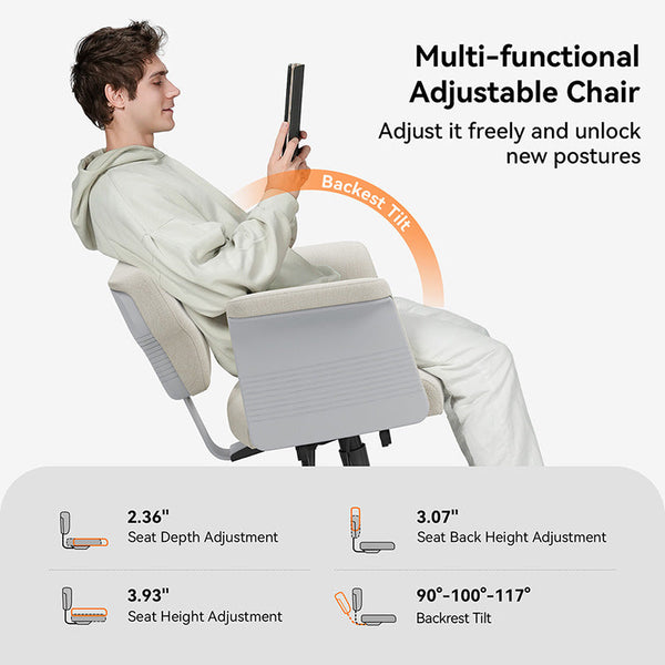 NEWTRAL Freedom-X Pro Multi-Posture Chair with Armrest Ergonomic Chairs