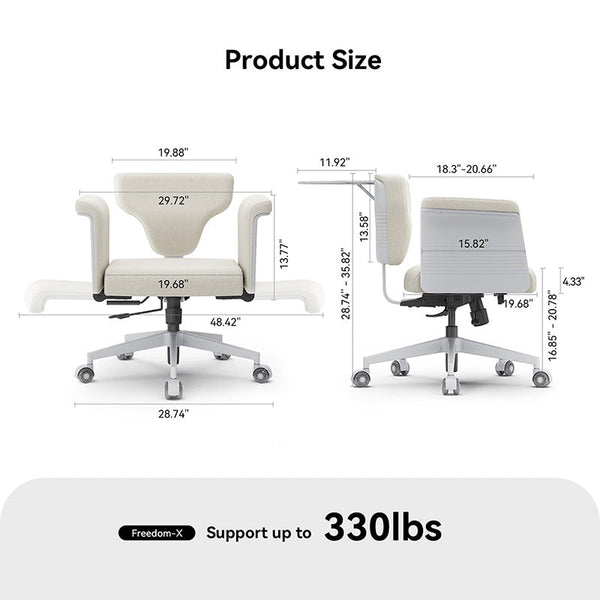 NEWTRAL Freedom-X Pro Multi-Posture Chair with Armrest Ergonomic Chairs