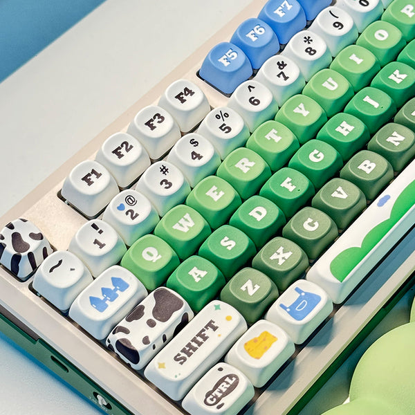 ACGAM Cow Farm SOA Profile Keycap Set 146 Keys Upgrade