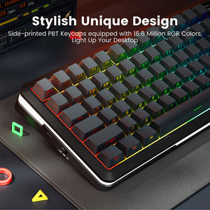 Redragon K708 Pro Tri-Mode Mechanical Keyboard with Screen