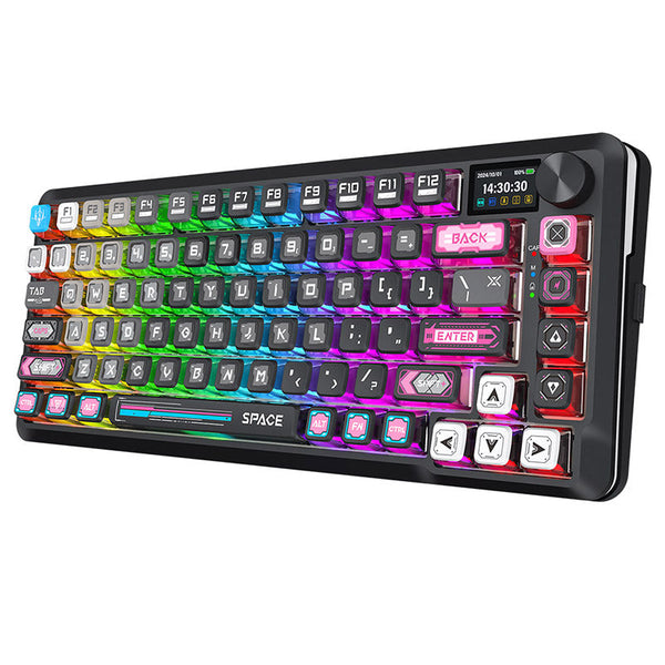 Redragon K708 Pro Tri-Mode Mechanical Keyboard with Screen