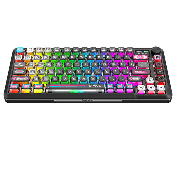 Redragon K708 Pro Tri-Mode Mechanical Keyboard with Screen