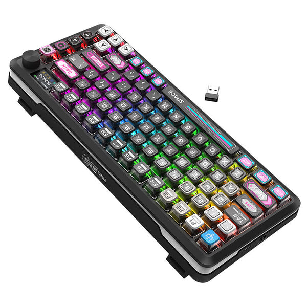 Redragon K708 Pro Tri-Mode Mechanical Keyboard with Screen