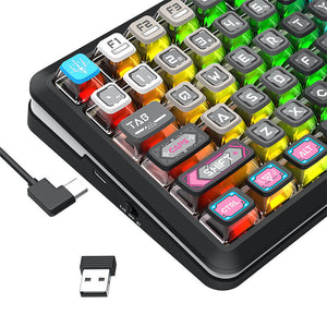 Redragon K708 Pro Tri-Mode Mechanical Keyboard with Screen