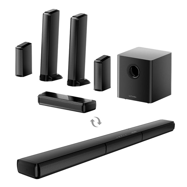 Ultimea Apollo S70 Ultra 7.1 Ch RGB Detachable Soundbar Subwoofer Speaker