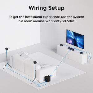 Ultimea Poseidon D80 Boom 7.1 Soundbar with Dolby Atmos
