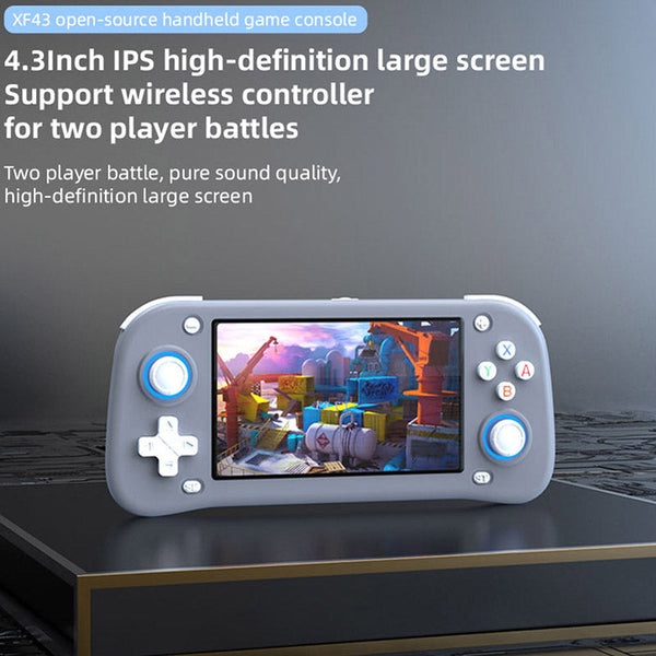 XF43 Handheld Game Console with 4.3" Screen 30+ Simulators