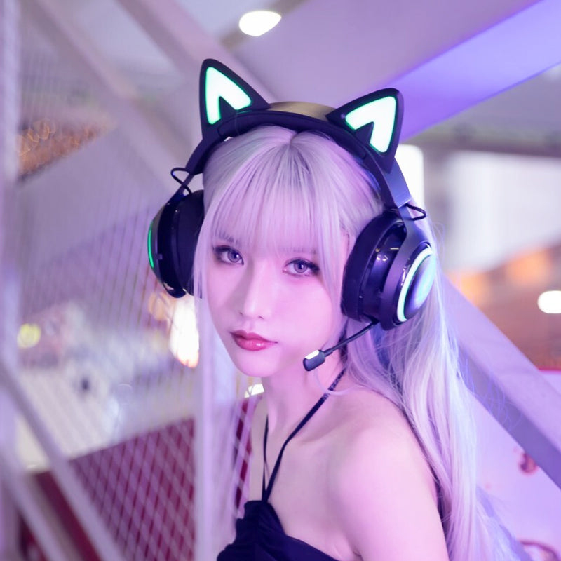 SOMIC GS510 RGB Cat Ear Headset USB Wired