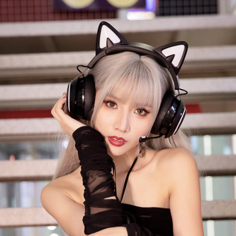 SOMIC GS510 RGB Cat Ear Headset USB Wired