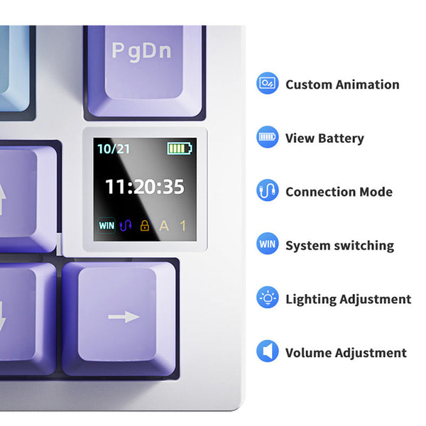Ajazz AK820 Pro Mechanical Keyboard