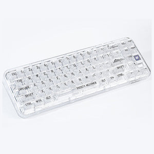 CoolKiller CK68 Polar Bear Transparent Wireless Mechanical Keyboard