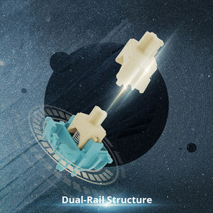 Gateron Dual-Rail Lunar Pre-Lubed Linear Switches