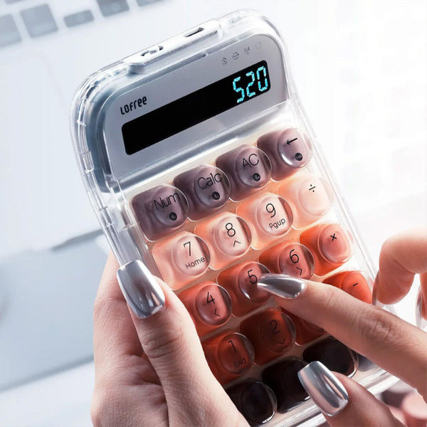 Lofree Lipstick Tri-Mode Numpad Silver
