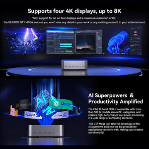 GEEKOM GT1 Mega AI Mini PC